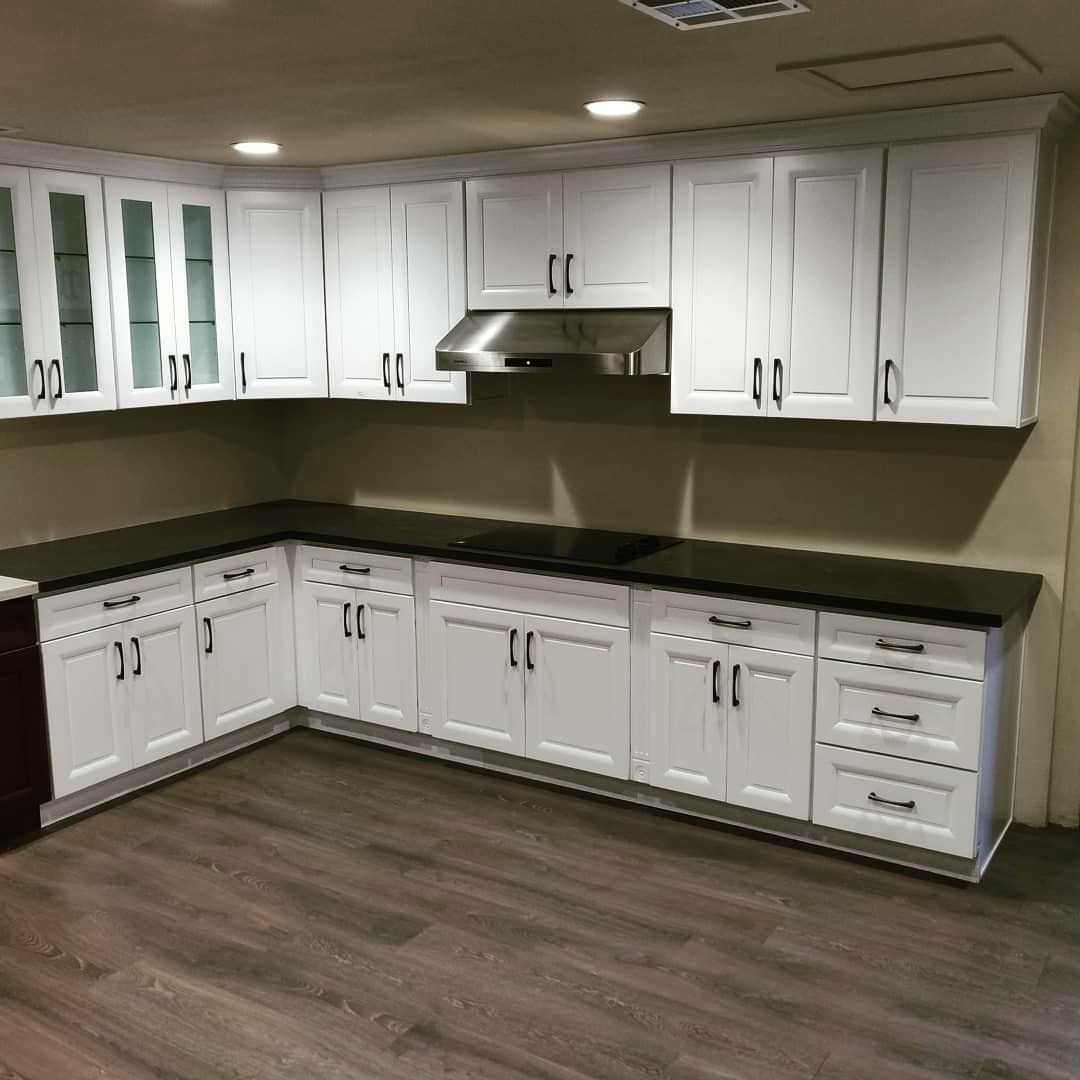 Solid kitchen cabinets