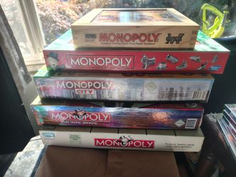 Monopoly Board Game Bundle – 5 Editions