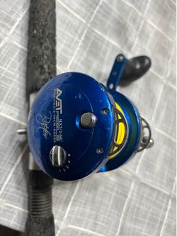 Avet hx 2 speed raptor blue