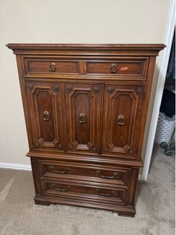 Real wood bedroom set