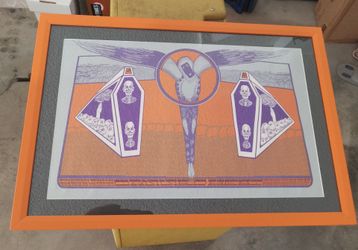 Psychedelic Original Poster San Diego Canned Heat & Glory