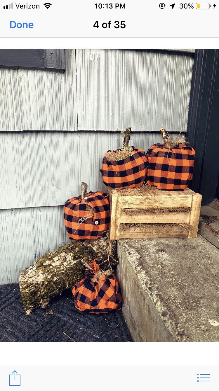 Pumpkin decor