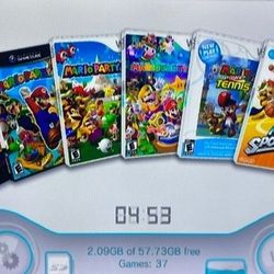 NINTENDO WII + 33 WII and GAMECUBE GAMES