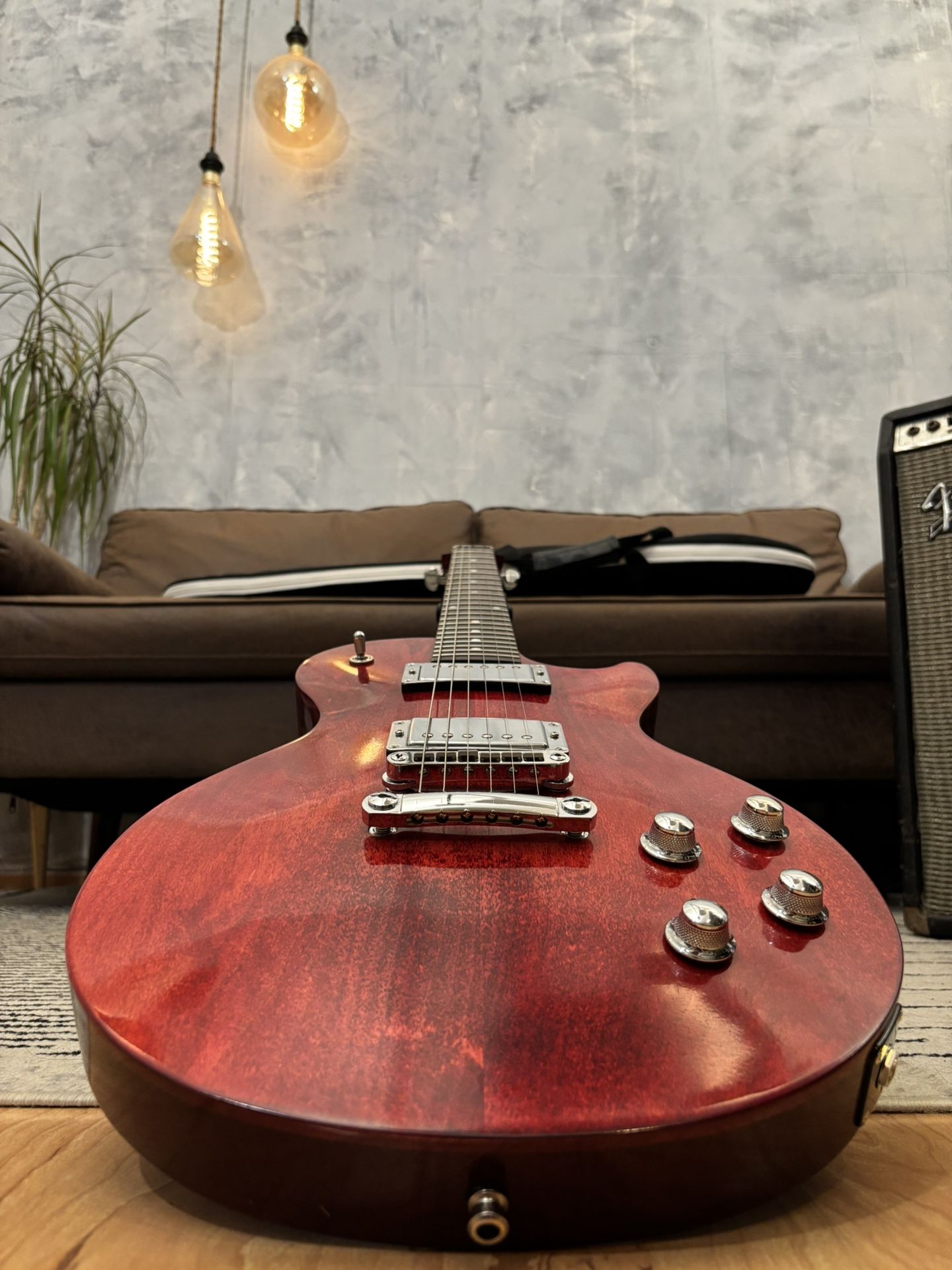 Gibson Les Paul Studio Faded HP 2017 Worn Cherry CLEAN!