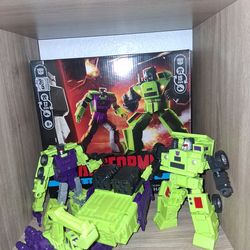 Transformers studio series 86 constructions longhaul, hook, Scavenger