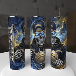 Los Angeles Chargers Football Tumbler