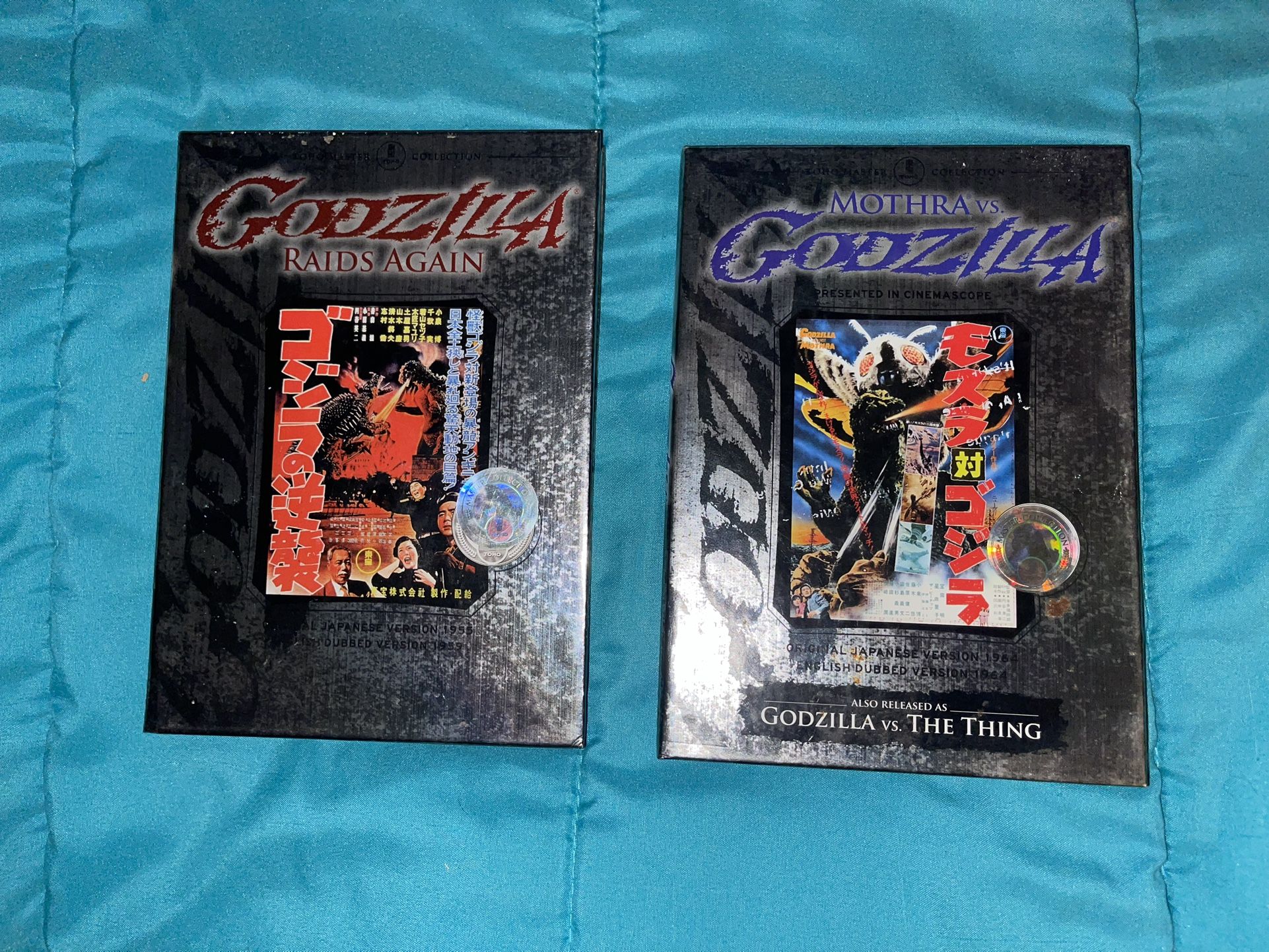 Mothra Versus Godzilla And Godzilla Raids Again Dvd