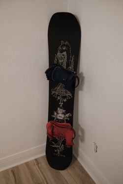 RIDE Wild Life Snowboard with KITH x Union Bindings