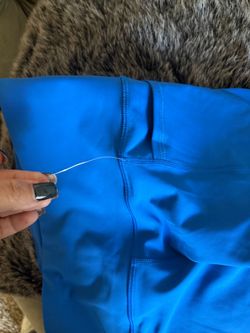 Blue Athletic Leggings / Yoga Pants