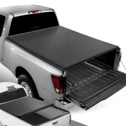 Nissan Titan 5.7ft Bed Vinyl Soft Roll -Up Tonneau Cover for 2004 to 2015