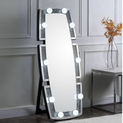 Brand New Floor Mirror Hollywood Style Lightbulbs NOT Included Brand New In Box Firm Price $340