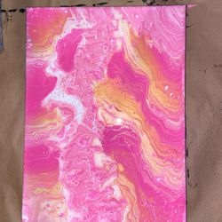 Pink gold ice cream!!