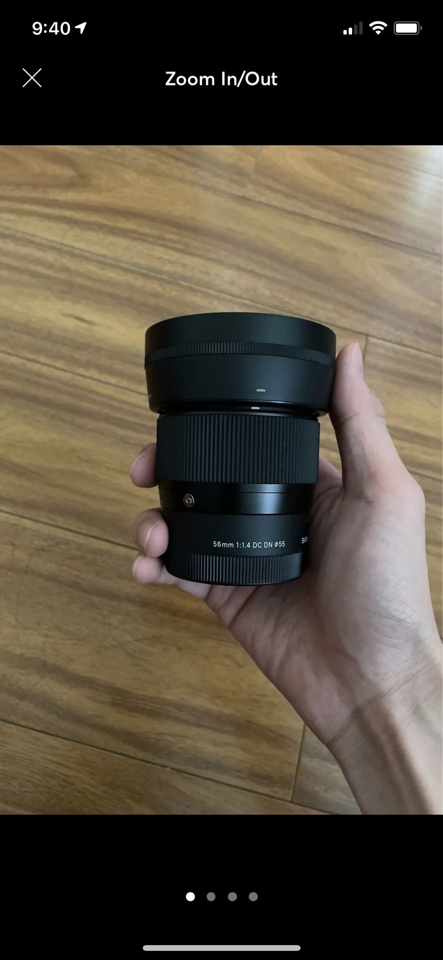 Sigma 56mm F1.4 For Sony E Mount