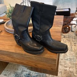 Ladies Leather Riding Boots