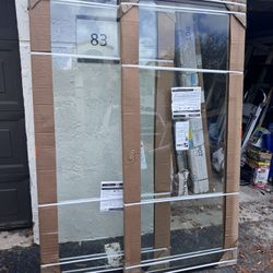 72x80 CWS Impact Sliding Glass Door