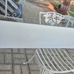 Rubbermaid White Shelf. See Last Photo For Details 