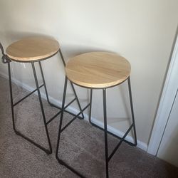 Bar Stools Pair For 40