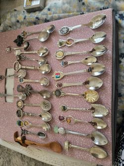 Souvenir Collector Spoon Lot