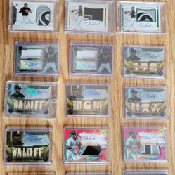 Tim Anderson Autographed Baseball Cards. 