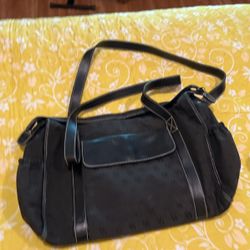 Dooney & Burke Black Big Diaper Bag