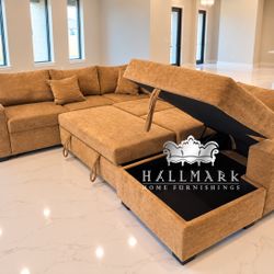 New Sleeper Sectionals (Pullout Bed/Storage/USB)