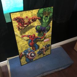 Marvel Posters (framed)