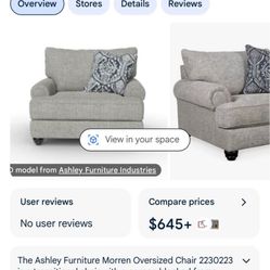 2 Oversized Chairs