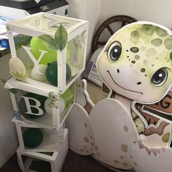 Hatching Soon Baby Shower Decorations/CutOuts, Baby shower Boxes, 