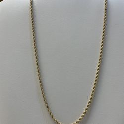 14k Gold Rope Chain