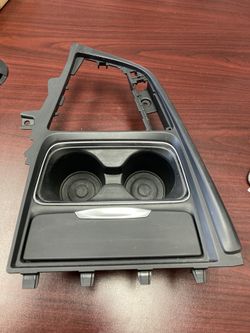 BMW Center Console Trim Cover Cup Holder OEM