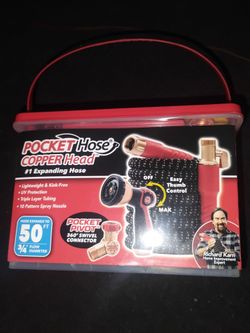 Pocket Hose Copper Head Expanding Hose