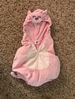 Pink Kitty Cat Costume Baby 18 months