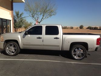 24" Giovanna chrome wheels for Chevy Silverado 1500-6lugs
