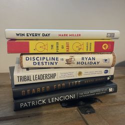 Leadership Books - 6 Total 