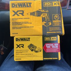 Drywall Gun With Battery And Charger 