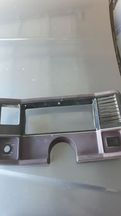 82-86 SS Monte Carlo/ El Camino Dash Face Plate