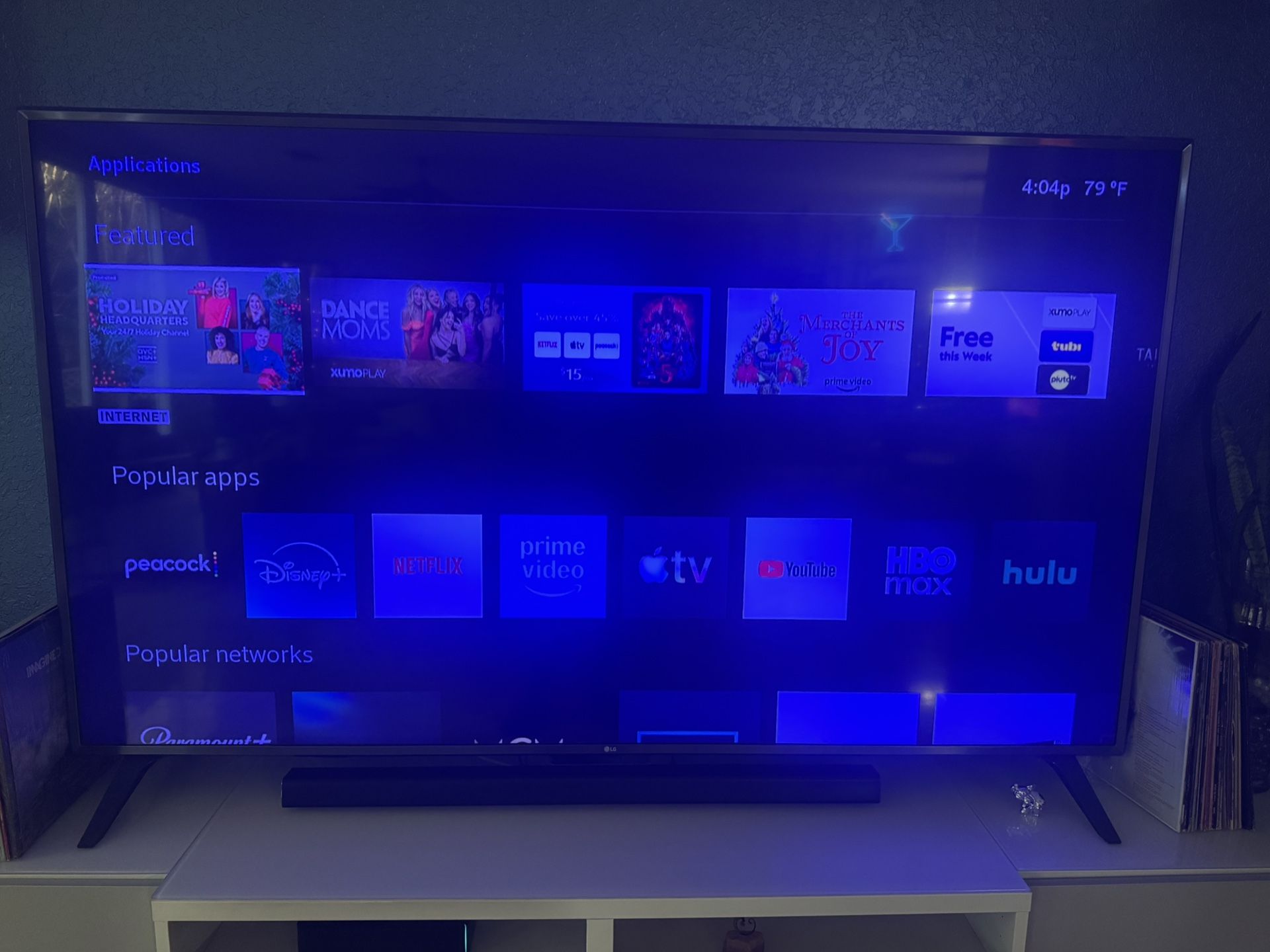 65” Lg Smart Tv 