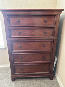 Real wood dresser and nighttable