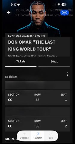 Don Omar 2 boletos