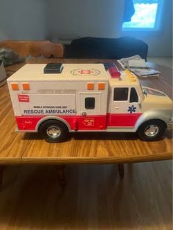 Tonka 2004 Truck Rescue Ambulance No Lights And Sound