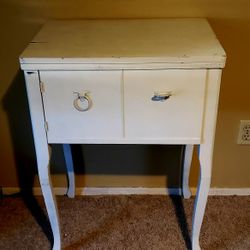 White Antique Coffee Table 