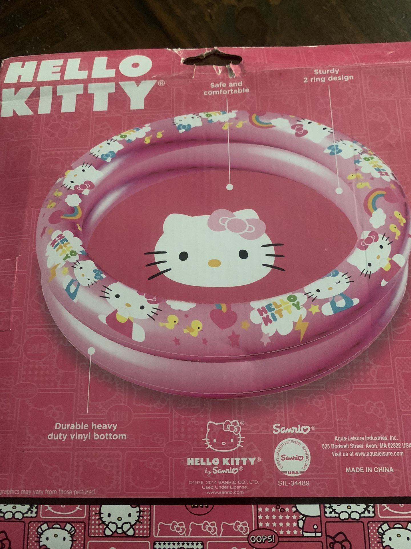 New In Box Hello Kitty Pool