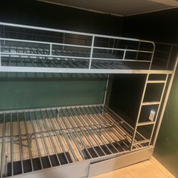 Bunk Bed With LED Lights