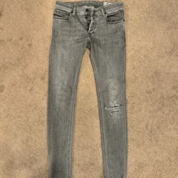 Grey Diesel Jeans