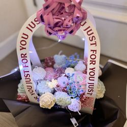 Handmade Candles Flowers Bouquet 