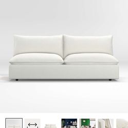 Great Condition - Crate & Barrel Lotus Loveseat Couch
