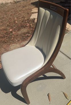 5 Manhattan Comfort Danube Pearl White Leatherette Dining Chairs In A Set Of 5