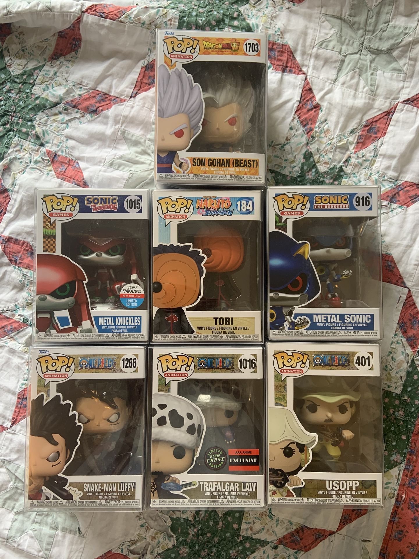 Anime Funko Pop Lot