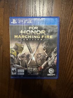 For Honor Marching Fire PS4 Game Disc