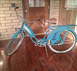 Vintage 1950s Wards Hawthorne 3-Glow Cruiser Bicycle - 100% Original CWC
